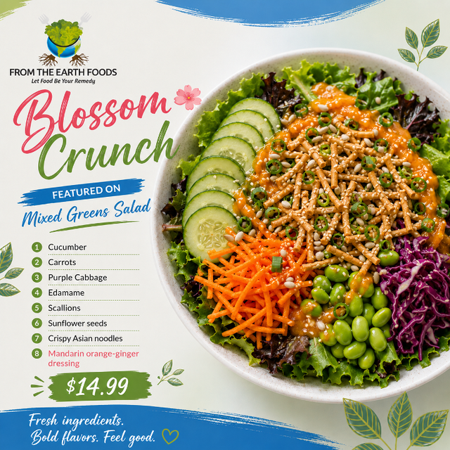 Blossom Crunch Wrap.